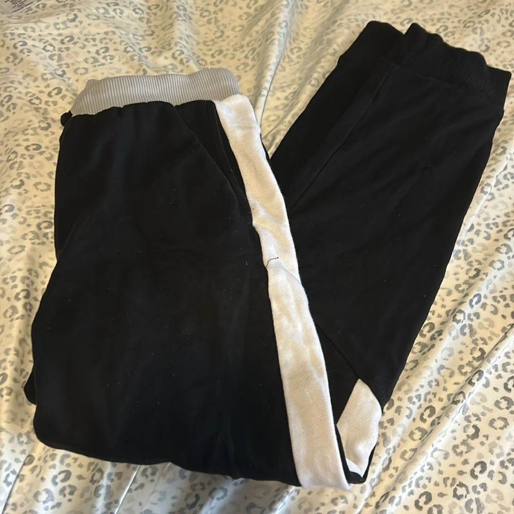 Children’s Place Black & White Joggers - 16 / XXL